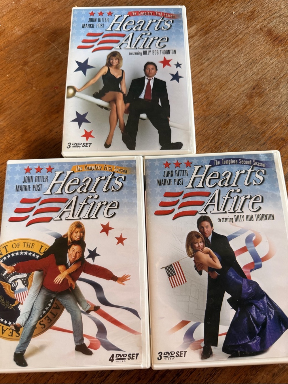 Hearts Afire DVD Season 1 2 3 Complete Series